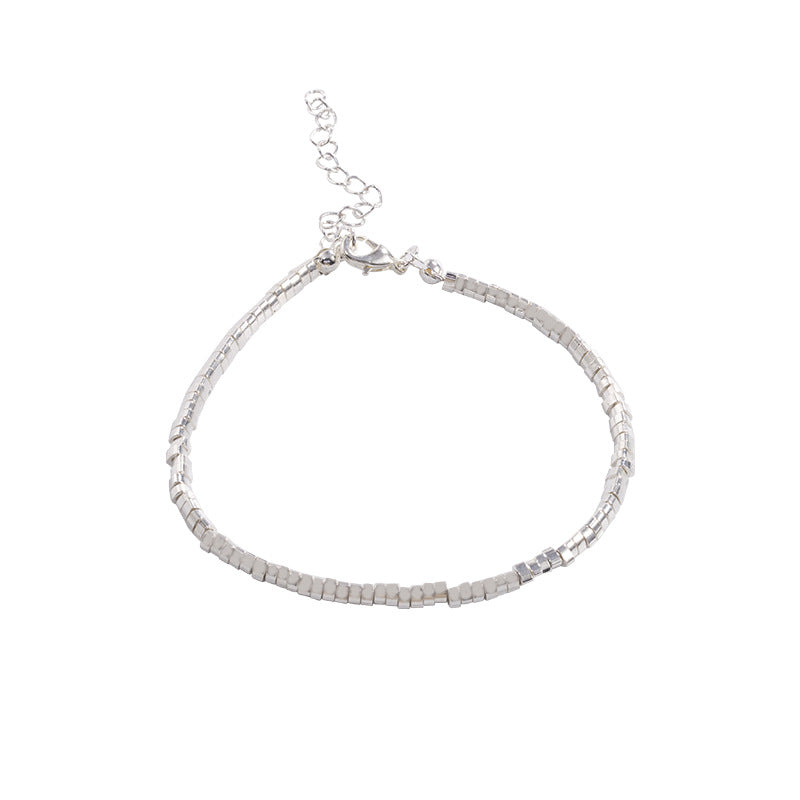 Wholesale Silver Beaded Bracelet